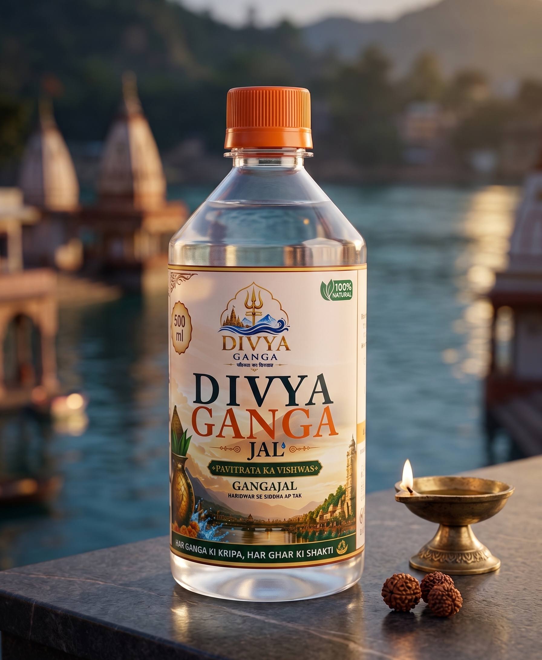 Divya Gangajal – Pure Haridwar Ganga Jal